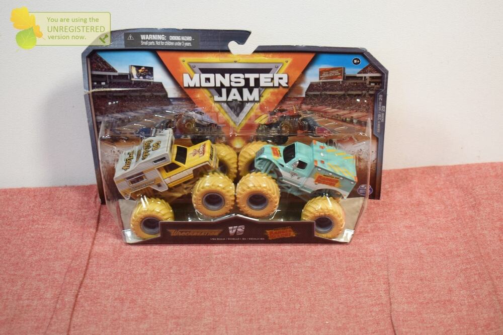 Monster Jam Official Wreckreation Vs. Ranger Rescue Die-Cast Monster Trucks